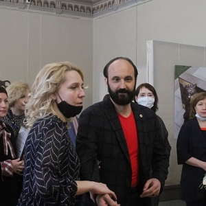 Открытие выставки произведений Андрея Щербакова «Tеrrа-bronza» в Вольске