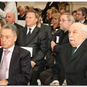 12.12.2008. Церемония вручения V юбилейной Премии Центрального Федерального округа в области литературы и искусства за 2008 год в Российской академии художеств
