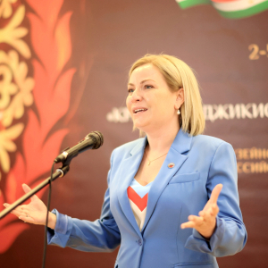 Выставка «Красота Таджикистана: наследие для будущего» в МВК РАХ. Фото: Виктор Берёзкин, пресс-служба РАХ