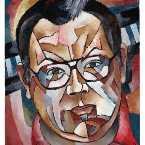 Е.М.Зевин. Николай Петров. 2013. Холст. масло, 80х70.