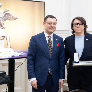 Вручение наград РАХ 17 марта 2026 года. Фото: Виктор Берёзкин, пресс-служба РАХ
