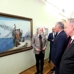 Открытие выставки «О, Гавана! Транзит» в Санкт-Петербурге. Фоторепортаж: А.А. Мухин.
