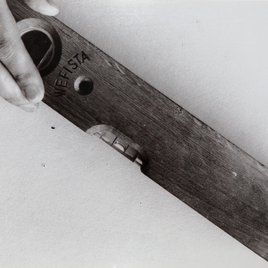 Петер Вайбель (1944-2023). Физический парадокс. 1974. Бумага, фотопечать