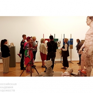 Авторская экскурсия «Творческая мастерская скульптуры: опыт и поиск» в рамках акции «Ночь музеев-2021» в МВК РАХ
