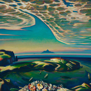 О.Н. Лошаков. Первый день осени. 1981. Холст, масло. 112х140. Государственная Третьяковская галерея