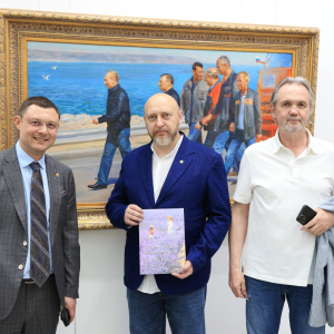 XV фестиваль современного искусства «Традиции и современность» в Гостином дворе. Фото: Виктор Берёзкин, пресс-служба РАХ