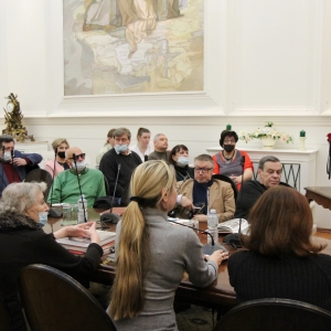 Круглый стол памяти вице-президента РАХ Эдуарда Дробицкого (1941–2007) в Российской академии художеств