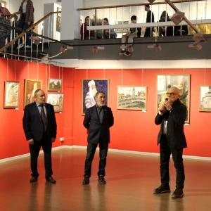 Члены РАХ – участники юбилейной выставки выпускников МСХШ 1971 г. «Встреча через пятьдесят лет» в Москве