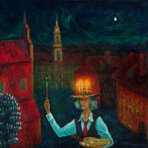 В.И. Прокопцов. Мой Витебск. 2015. Холст, масло. 92х97