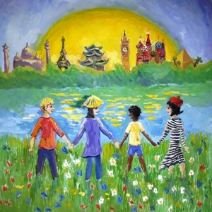 Заседание жюри III Международного Фестиваля изобразительного искусства «Дадим шар земной детям!»