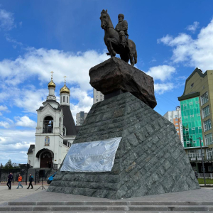 Торжественное открытие памятника Александру III в Кемерово работы З.К. Церетели. Фото: Серги Шагулашвили для РАХ