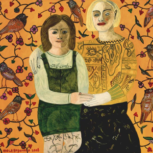 Л.В.Воронова. Настя и мама. 2008. Холст, масло. 80х100. Собственность автора