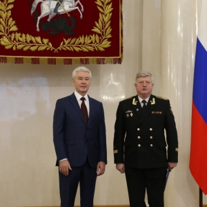Президент Российской академии художеств З.К.Церетели награжден Почетной грамотой Правительства Москвы
