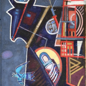 Ю.А. Шыгаев. Манас. 1997, холст, акрил