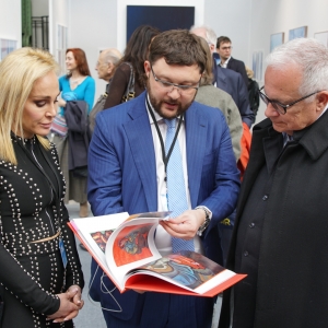 Президент РАХ З.К. Церетели – участник международной выставки в Гран Пале в Париже