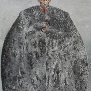 Савкуев Х.В., Отец, 200х150 см.,2014 г., х. м.