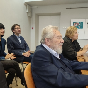 03.10.2022. Представители РАХ на торжественном собрании, посвященном началу нового учебного года в МГАХИ им.В.И.Сурикова при РАХ