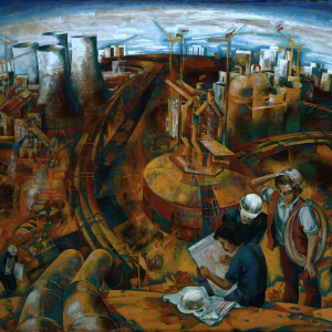 Д.Ю. Умарбеков. Большая Тута. 1976-1977 гг. Холст, масло. 170х190. Государственная Третьяковская галерея
