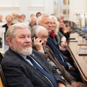 Круглый стол, посвященный 70-летию со дня рождения Александра Умаровича Грекова (1954-2021). Фото: Виктор Берёзкин, пресс-служба РАХ.