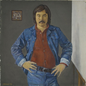 Баходир Джалалов. Портрет художника Джавлона Умарбекова. 1978