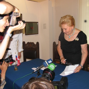 08.07.2005. МВК РАХ Галерея искусств Зураба Церетели. Открытие выставки «Искусство Великой Княгини». Выставка живописных работ Великой Княгини Ольги Александровны.
