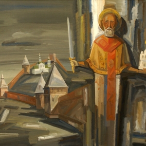 Г.В.Намеровский. Созидатель. 2007. Картон, темпера, 67х82