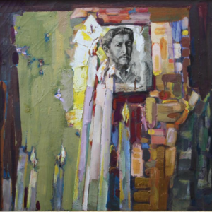 А.И. Алексеев.  Врубель. Х., темпера. 2009