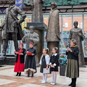 Посвящение в юные художники учащихся Московской центральной художественной школы при РАХ. Фото: Управления по координации академического художественного образования РАХ