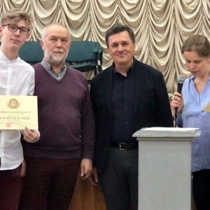 21.10.2019. Посвящение в юные художники учащихся академических художественных заведений.