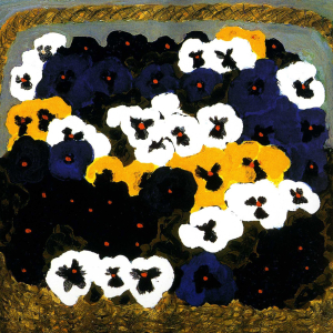 М.И. Кишев. Смотрите на нас. 1999. Холст, масло. 70х75. Собственность автора