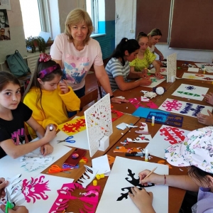 Художественно-культурный проект «Художники-детям гор» в Северной Осетии-Алании