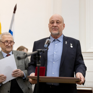 Вручение академических регалий и наград 20 апреля 2026 года. Фото: Виктор Берёзкин, пресс-служба РАХ
