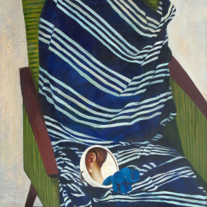 С.Н. Соколов. Кресло. 1994. Холст, масло. 116х73. Ярославский художественный музей