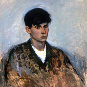 П.П.Козорезенко. Автопортрет. 1995. Холст, масло. 70х66. Собственность автора
