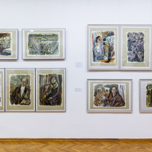 Выставка произведений художественной династии Васильцовых-Жарёновых «Четыре поколения» в МВК РАХ