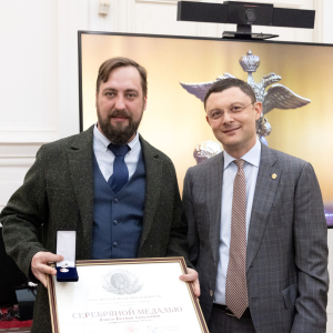 Вручение академических регалий и наград 20 апреля 2026 года. Фото: Виктор Берёзкин, пресс-служба РАХ
