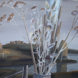 Г.В.Намеровский. Сухие цветы. 2014. Бумага,акв. 67х80
