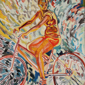 М.В. Глухов (Макс Глухов). «Весна». 2016г., холст, масло, 200х160. Собственность автора.