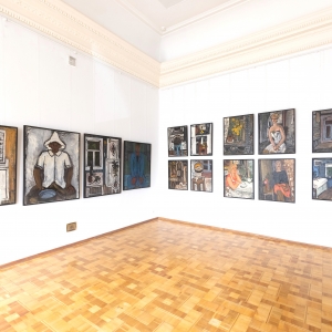 Юбилейная выставка живописи и графики Бориса Мессерера «Темы и вариации» в Российской академии художеств