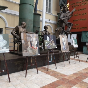19.10.2022. Праздник «Посвящения в юные художники» учащихся Московской центральной художественной школы при РАХ в МВК РАХ Галерее искусств Зураба Церетели