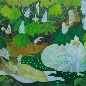 Т.В. Козлова. Сумерки богов. 2006г., холст, масло, 175х225. Собственность семьи автора.