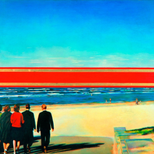 Эрик Булатов. Горизонт. 1971–1972. Холст, масло. 150х180.