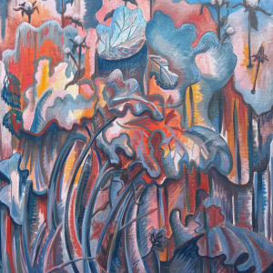Л.В.Сорокина. Июнь. 2021. Холст, масло. 100х100. Собственность автора