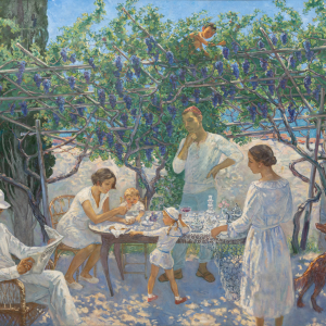 М.В. Переяславец. Виноградный вор. 2021. Холст, масло. 146,5х202. Собственность автора