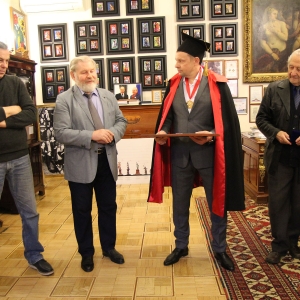 12.05.2022. Вручение регалий почетного члена РАХ Андрею Владимировичу Ковалеву