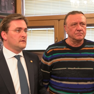 21.03.2019. Вручение регалий почетного члена Российской академии художеств Николе Селаковичу.