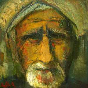 Ю.С. Григорян. «Марокканец» 2005г., холст, масло, 39х30. Собственность автора.