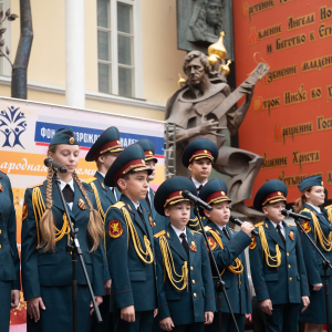 XII Благотворительный гала-концерт «Дети. Весна. Победа!» в рамках Международной премии «Золотой шар» ко Дню защиты детей в МВК РАХ. Фото: Виктор Берёзкин, пресс-служба РАХ.