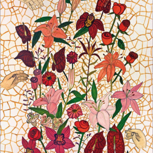Л.В.Воронова. Садовник. 2009. Холст, масло. Собственность автора