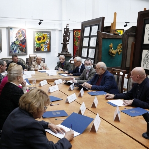 24.09.2021. В музее-мастерской З.К.Церетели  в Переделкине  состоялось выездное заседание Экспертного совета по государственным наградам МК РФ